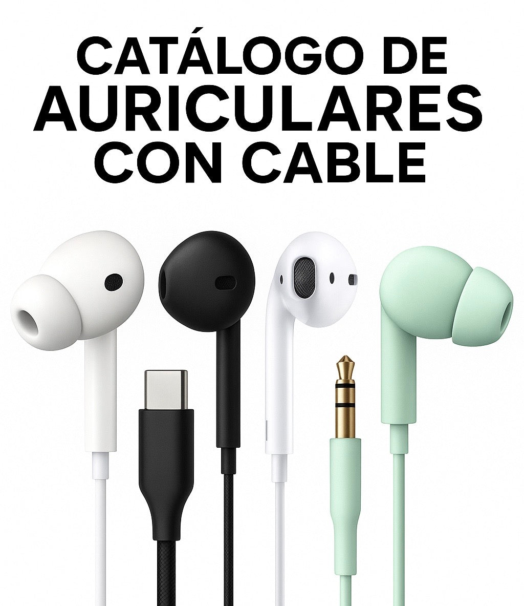 AUDÍFONOS DE CABLE