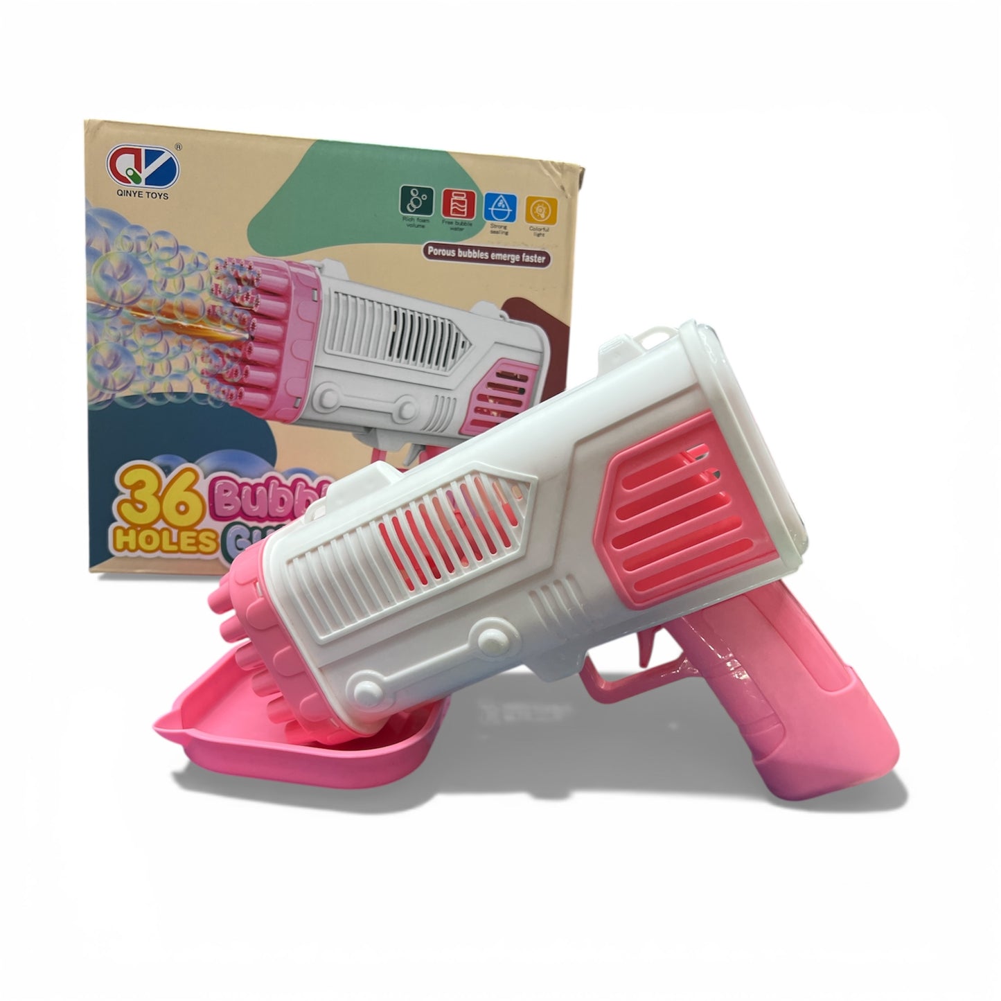 PISTOLA DE BURBUJAS