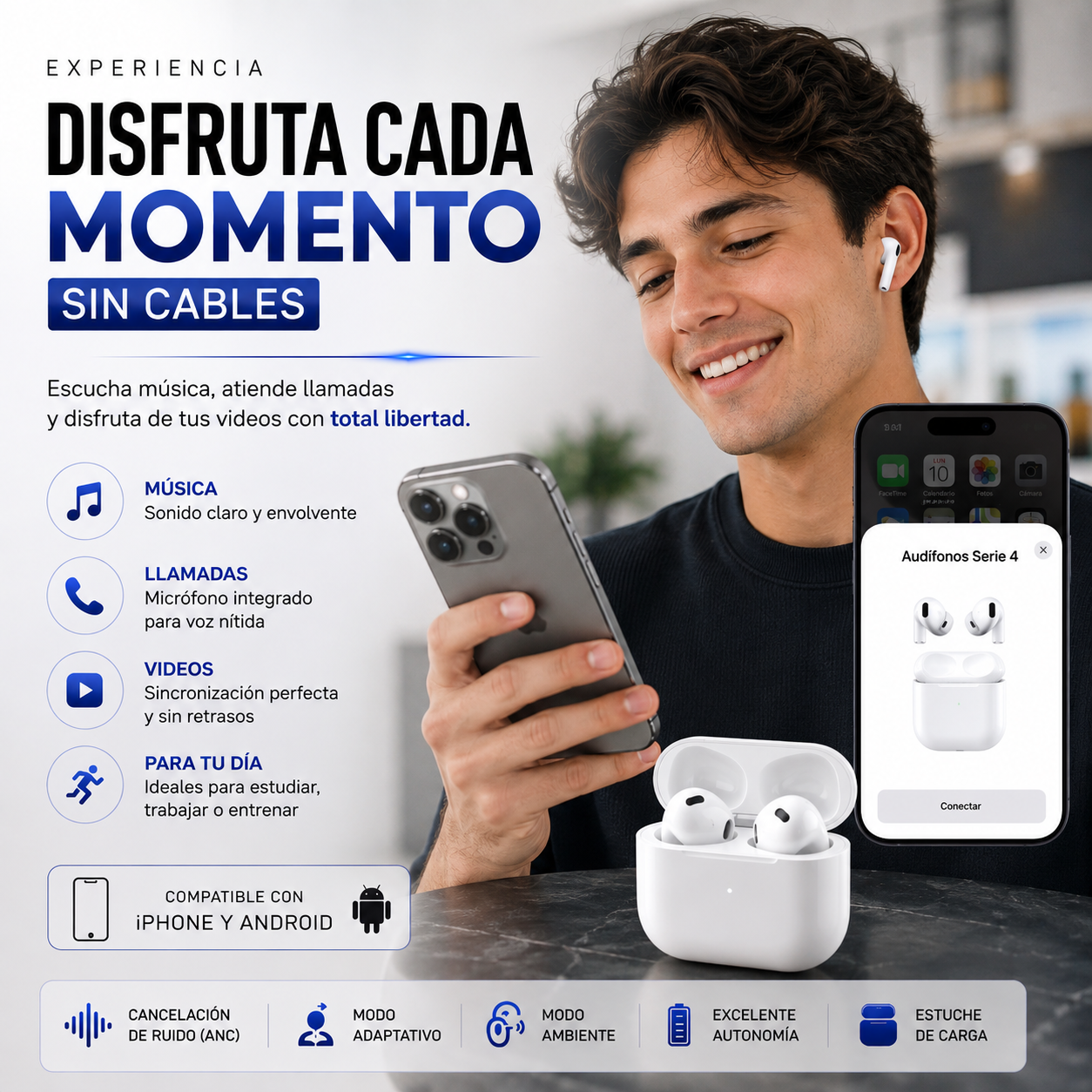 AIRPODS SERIE 4 (Inspired)