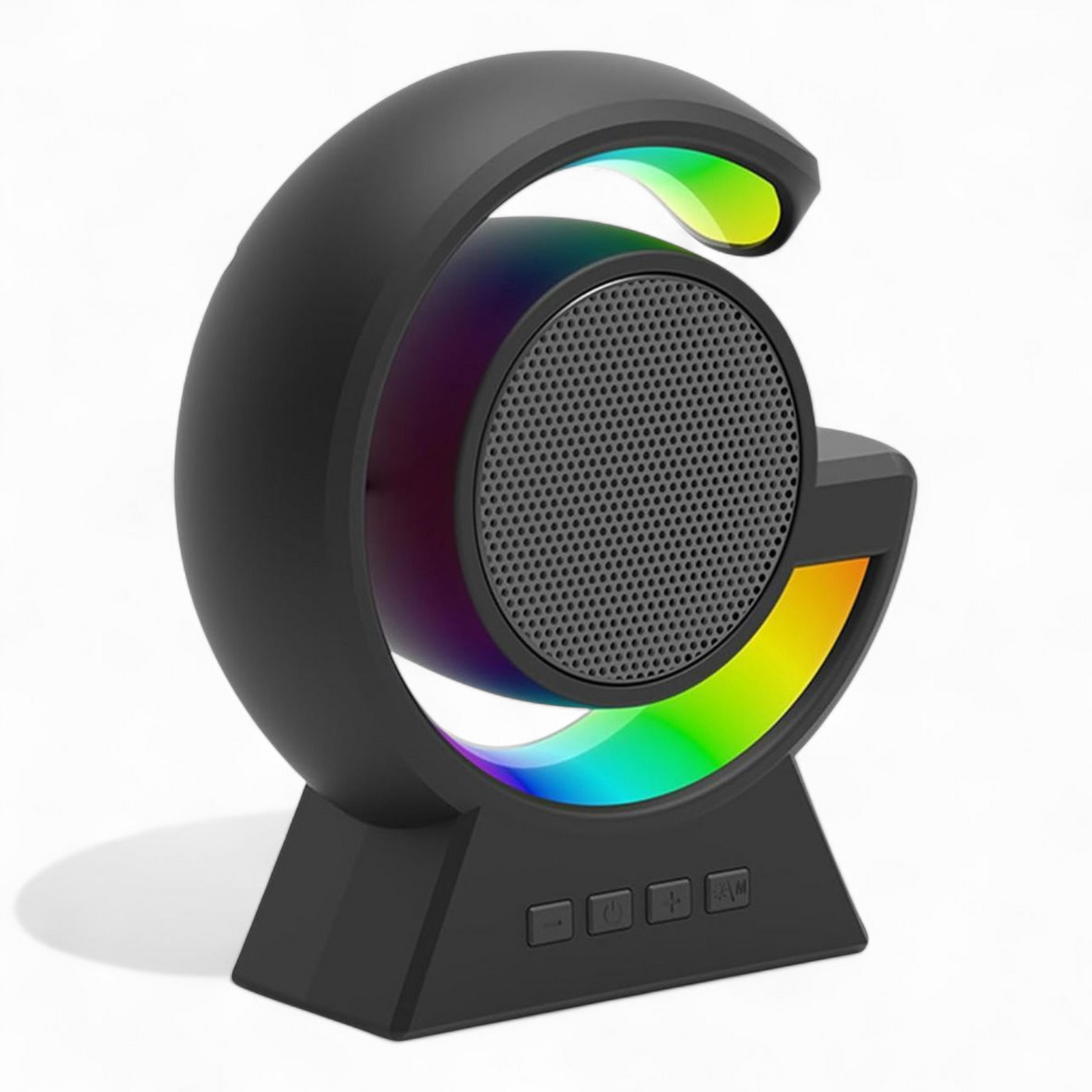 PARLANTE BLUETOOTH RGB LED TIPO C 5 W ILUMINACIÓN 360° CON BT 5.1 Y SISTEMA TWS