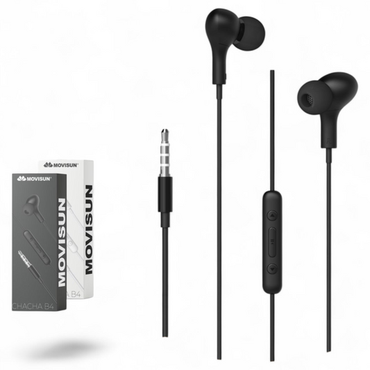 AUDÍFONOS MOVISUN CHACHA B4 – SONIDO ESTÉREO Y DISEÑO ERGONÓMICO