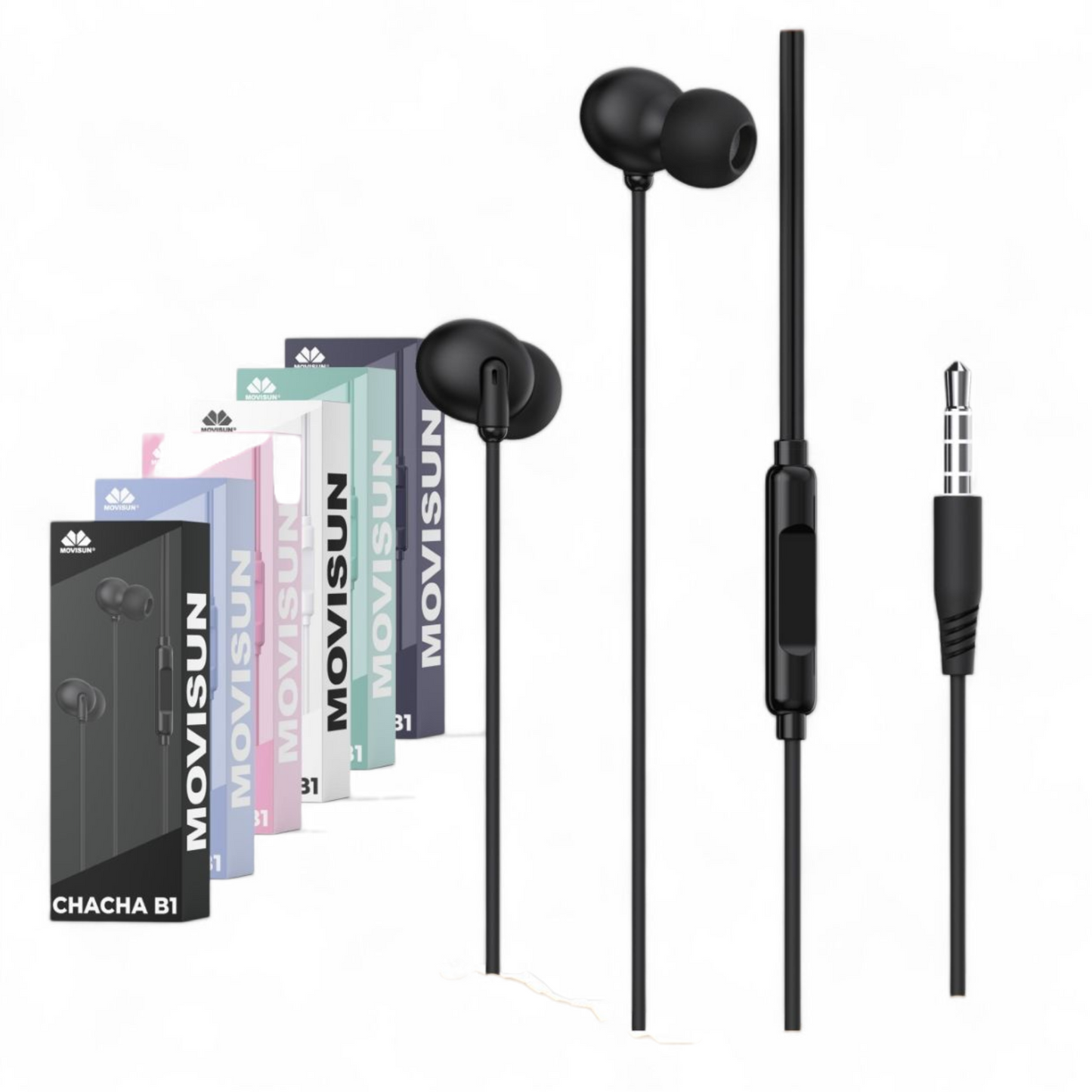 AUDÍFONOS MOVISUN CHACHA B1 – SONIDO ESTÉREO Y DISEÑO ERGONÓMICO